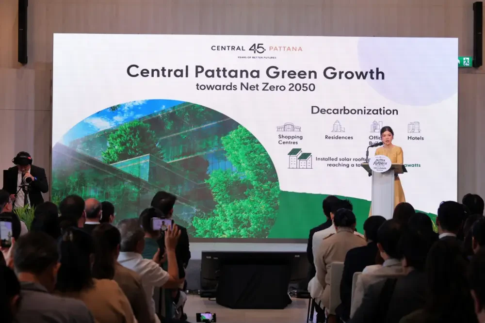 Central Pattana reinforces its sustainable real estate leadership with the launch of “Central Pattana Green Growth,”