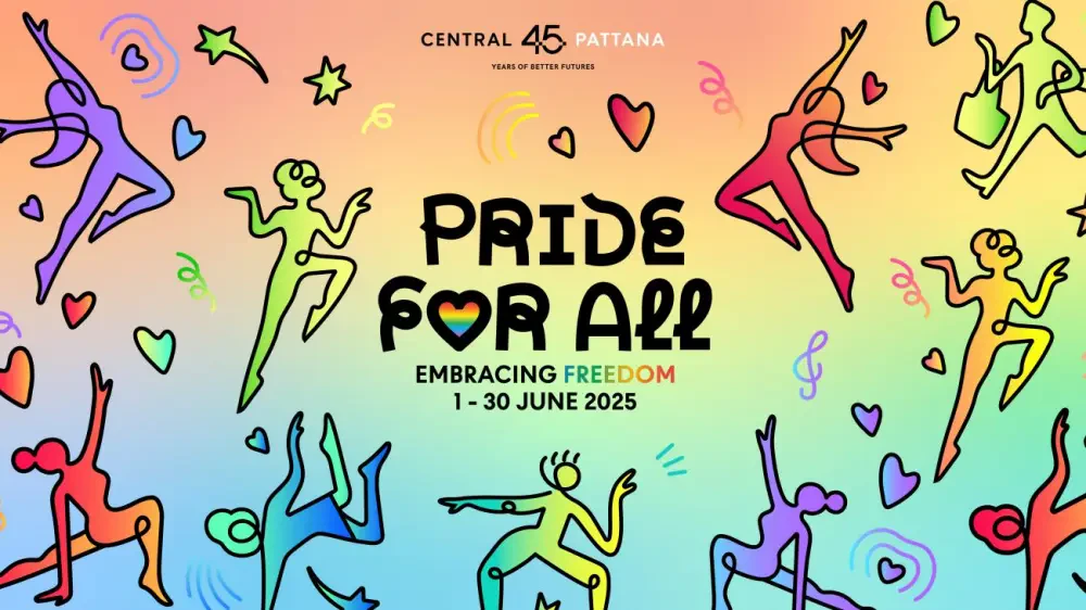 Central Pattana Celebrates Thailand’s Pride Celebration 2025 “Pride For All” for the 6th Consecutive Year promote Thailand as global Pride landmark