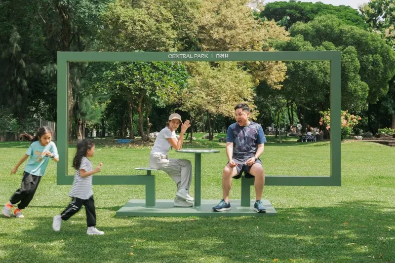 Central Park Bangkok launches ‘Here for All of You’ campaign, transforming billboards into a place of comfort in Lumpini Park, in collaboration with the Bangkok Metropolitan Administration