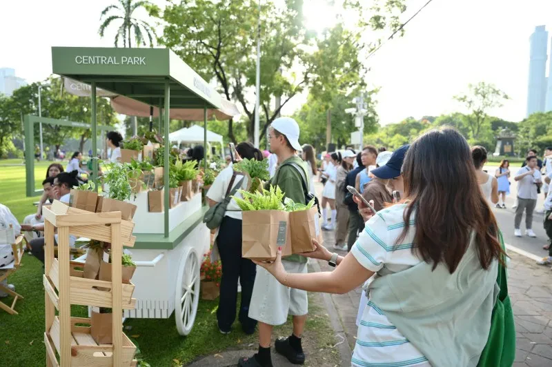 Central Park Bangkok launches ‘Here for All of You’ campaign, transforming billboards into a place of comfort in Lumpini Park, in collaboration with the Bangkok Metropolitan Administration