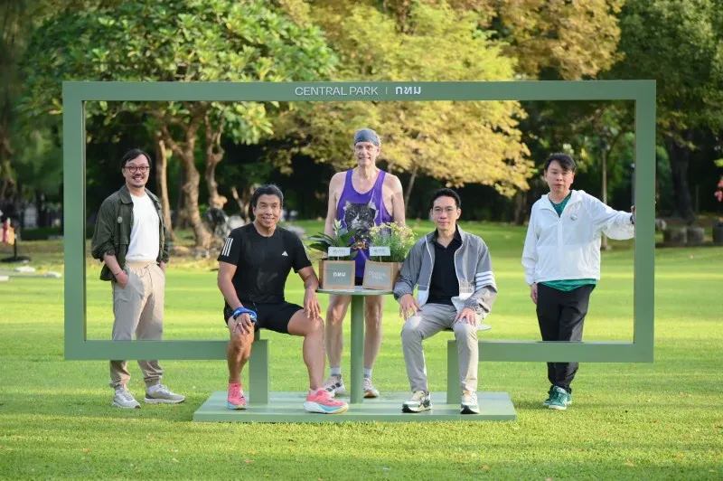 Central Park Bangkok launches ‘Here for All of You’ campaign, transforming billboards into a place of comfort in Lumpini Park, in collaboration with the Bangkok Metropolitan Administration