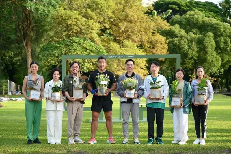 Central Park Bangkok launches ‘Here for All of You’ campaign, transforming billboards into a place of comfort in Lumpini Park, in collaboration with the Bangkok Metropolitan Administration